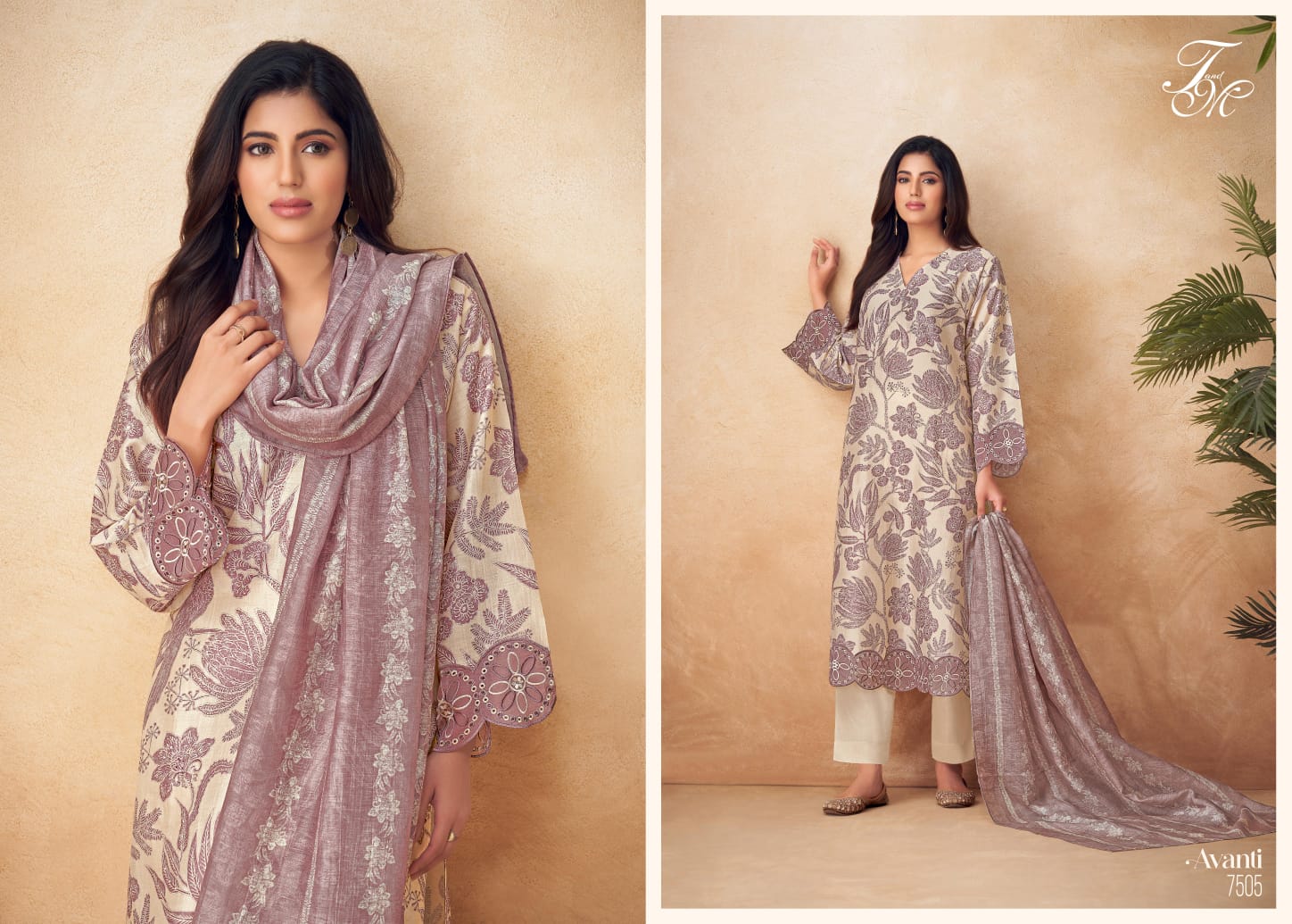 Avanti By T And M Heavy Chanderi Silk Digital Printed Salwar Kameez Wholesale Price In Surat
